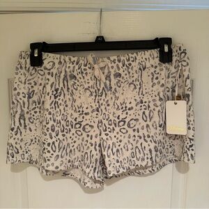 Leopard Print PJ Salvage Pajama Shorts